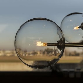 Ideal Lux - LED Luster na tyči EQUINOXE 12xG4/2W/230V pr. 124 cm chróm/číra