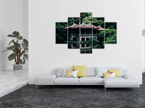 Obraz z japonskej národnej záhrady (150x105 cm)