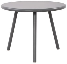 Konferenčný stolík Berea - v40 x Ø50 cm - Tmavo sivá