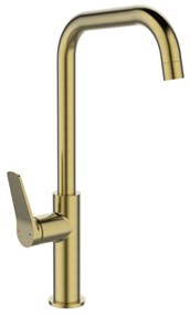 Invena Alonia, vysoká drezová batéria h-373, zlatá matná, INV-BZ-70-009-V