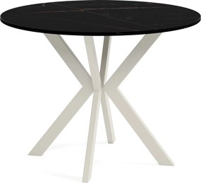 Okrúhly rozkladací jedálensky stôl DEVO Veľkosť: 90 - 128 cm