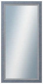 DANTIK - Zrkadlo v rámu, rozmer s rámom 50x100 cm z lišty AMALFI modrá (3116)