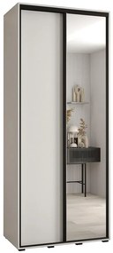 Skriňa 45 Canaris 3 110 biela/čierna