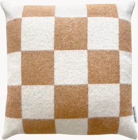 Vlnený poťah na vankúš so šachovnicovým vzorom Level Up