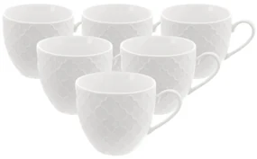 Orion Porcelánový hrnček WHITELINE 0,25 l, 6 ks