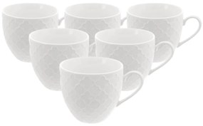Orion Porcelánový hrnček WHITELINE 0,25 l, 6 ks