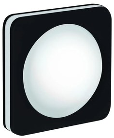 S.T.R. Zapustené stropné svietidlo GOTI LED D, 5W, denné biele svetlo, 8x8cm, štvorcové, čierne