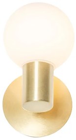 Moderná nástenná lampa zlatá IP44 - Cederic Up