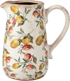 Dekoratívny keramický džbán s citrónmi Lemon Grove M - 17*12*18 cm