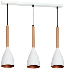 Luminex Luster na lanku MUZA 3xE27/60W/230V LU9108