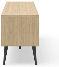 TV stolík v dekore duba v prírodnej farbe 150x54 cm Lake – TemaHome