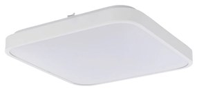 NOWODVORSKI Stropné LED osvetlenie do kúpeľne AGNES SQUARE, 16W, denná biela, 34x34cm, hranaté, biele