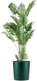 Květináč s podmiskou AZALEA 35 cm zelený