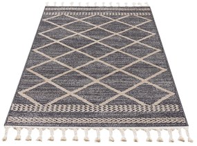 Dekorstudio Moderný koberec ART 2645 sivý Rozmer koberca: 80x150cm