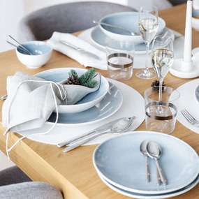 Porcelánový set 12 ks — Gaya Atelier Glacial Ice - W0149
