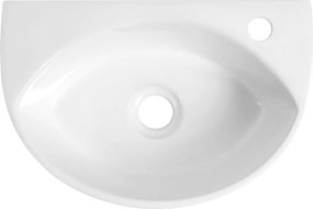Aqualine Aqualine, LIZA keramické umývadlo 40x27cm, biela, NP412