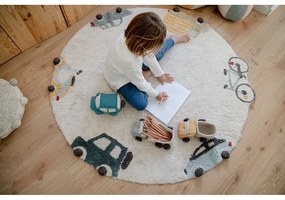 Látkové detské koše na hračky v súprave 2 ks 24x14x8 cm Truck – Lorena Canals