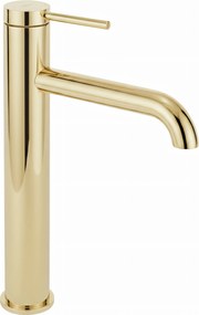 Rea Spot, vysoká umývadlová batéria h-280, zlatá lesklá, REA-B2015