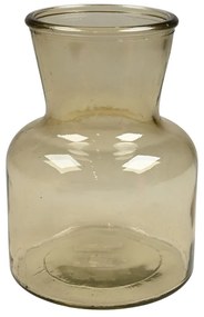 Det Gamle Apotek Sklenená váza V.15x11 cm šedá