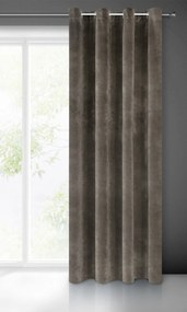 ZATEMŇOVACÍ ZÁVES NA KRÚŽKOCH RIA 140X250 CM GRAFITOVÁ