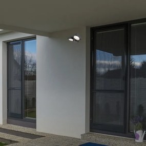 Rabalux 77101 - LED Vonkajšie nástenné svietidlo TELDE 2xLED/7W/230V IP54 antracit