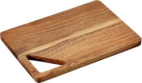 Doska na krájanie CUTLY 28x19 cm z masívu hnedá