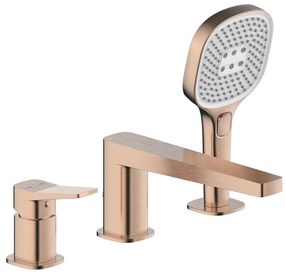 KFA Armatura 4525-210-34 - 3-otvorová vaňová batéria MALAGA ružové zlato