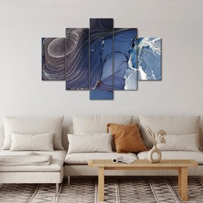 Obraz - Mramorovaný atrament (150x105 cm)