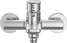 Mereo Pego, vaňová nástenná batéria, 150 mm, s keramickým prepínačom, bez príslušenstva, chróm, MER-CB90104P