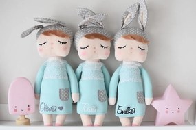 Mojkáčik - Spiaca bábika Angela mätová 42 cm