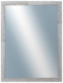 DANTIK - Zrkadlo v rámu, rozmer s rámom 60x80 cm z lišty RETRO šedá (2530)