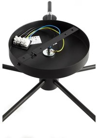 Jupiter 2047 - Prisadený luster PRATO 5xG9/10W/230V čierna/béžová