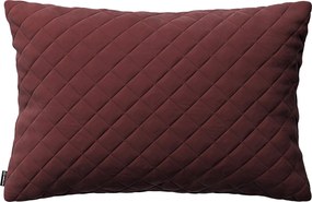 Obliečka Kinga pikovaná 60 x 40 cm farba produktu červená látka lesklá, zamatová