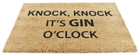 Rohožka z kokosového vlákna 40x60 cm Gin O'Clock – Artsy Doormats