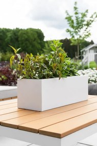 Hrantík FLOBO, sklolaminát, šírka 45 cm, biela