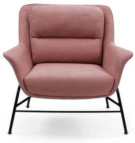 Ružové kreslo Teulat Sadira