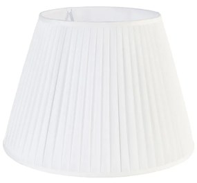 Plisovaný tienidlo biele 45/30 cm