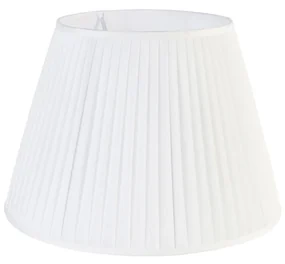Plisovaný tienidlo biele 45/30 cm