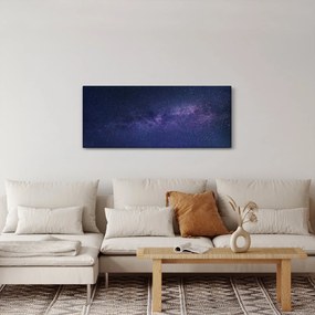 Obraz galaxie (120x50 cm)