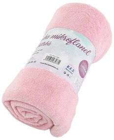 Ružová detská deka z mikroflanelu 110x140 cm Exclusive – B.E.S.