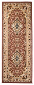 Kusový koberec PP Akay hnedý atyp 100x150cm