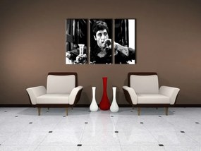 Ručne maľovaný POP Art obraz AL PACINO 3 dielny  al22