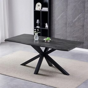 Autronic BONTEC Jedálenský stôl 180x90cm, mdf, old wood, HT-F4618 GREY Farba: Hnedá