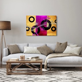 Obraz abstrakcie (90x60 cm)