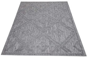 Dekorstudio Terasový koberec SANTORINI - 454 antracitový Rozmer koberca: 200x290cm