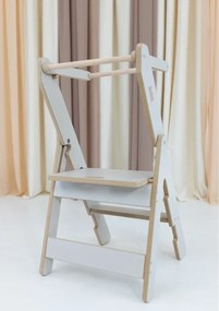 Učiaca montessori detská veža skladacia kašmír