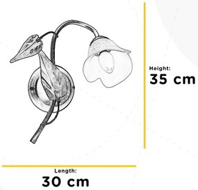 ONLI - Nástenné svietidlo MIRANDA 1xE14/6W/230V