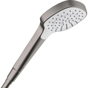 HANSGROHE Croma E ručná sprcha 1jet, 110 x 110 mm, biela/kartáčovaný čierny chróm, 26814340