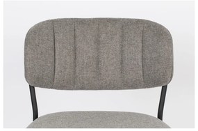 Sivé barové stoličky v súprave 2 ks 89 cm Jolien – White Label