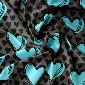 Obliečky z mikrovlákna KASUGA tyrkysové Rozmer obliečky: 70 x 90 cm | 140 x 200 cm